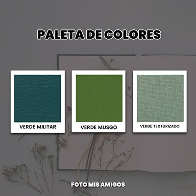 GAMA DE VERDES