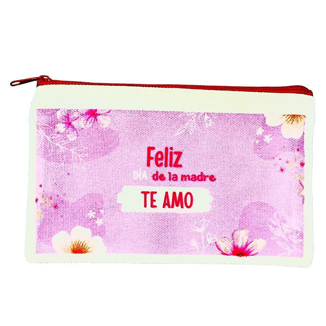 Cartuchera / Cosmetiquera Sublimable en Algodón Poliéster - Personalizable - Imagen 2