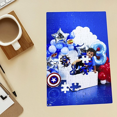 Rompecabezas Sublimable 20×30 cm – Personalizable en Cartón Rígido Blanco