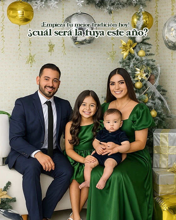 foto estudios navideños