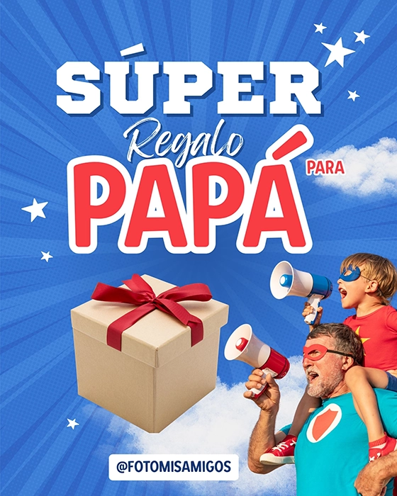 sorprende a papa con un super regalo